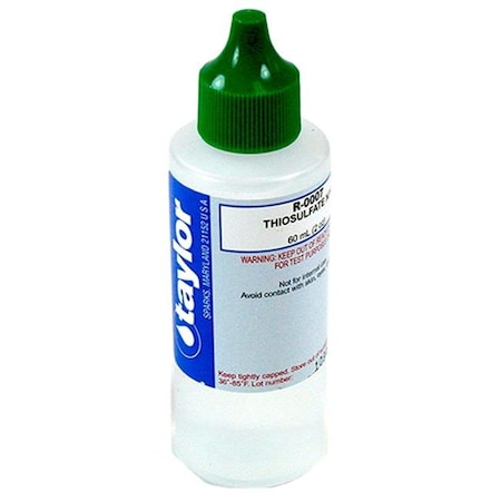 TAYLOR TECHNOLOGIES Taylor Technologies R-0007-C-12 2 Oz. Standard Thiosulfate Reagent No. 7 R0007C